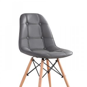 Herman Arm Chair,  Finch Grey Cotton